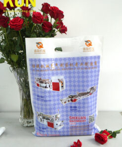 Patch handle carrier bags