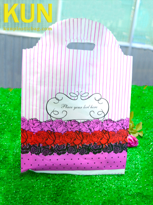 Wave top shopping bags