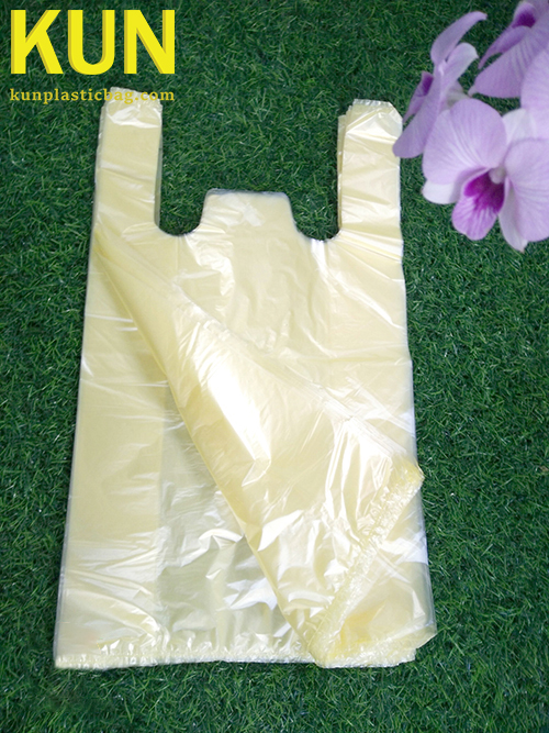 Clear Plastic T-Shirt Bags - Kun Plastic Bag Company