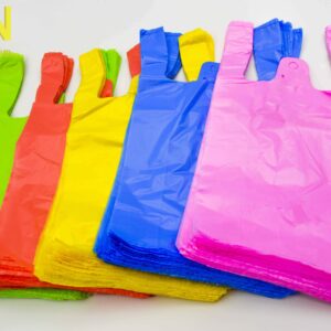 Colored T-shirt Bags
