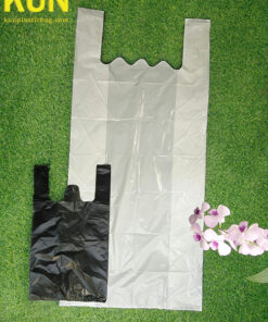 Large Size Clear Plastic T-Shirt Bags