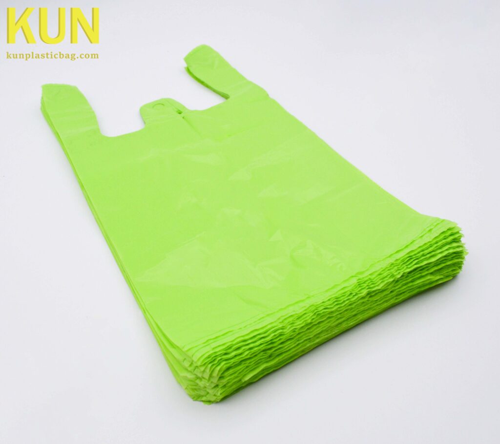 Colored T-shirt Bags - Kun Plastic Bag Company