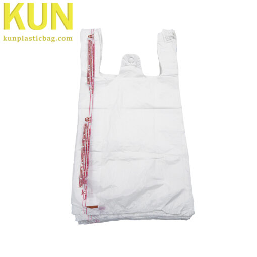 White T-Shirt Plastic Bags
