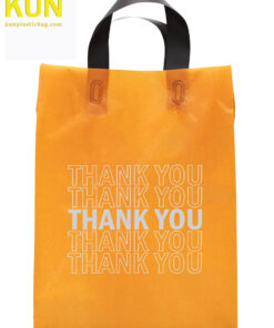 Orange Soft Loop Handle Bags