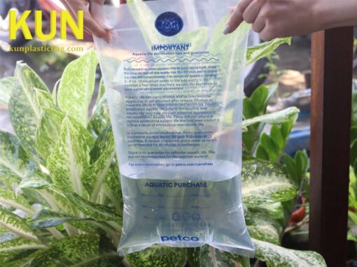 LDPE Clear Poly Bags For Aquarium